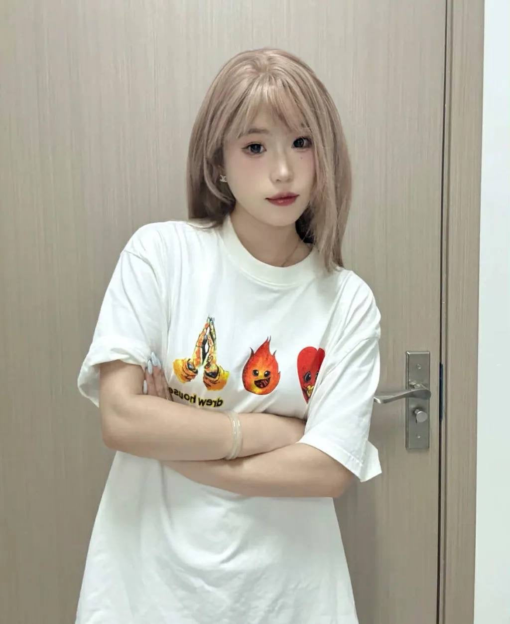 Drew House Drewmoji SS Tee White
