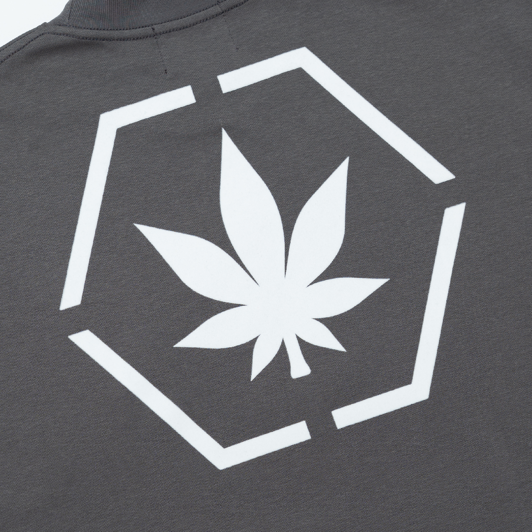 Stoned & Co. Genetic Hexagon Tee Grey