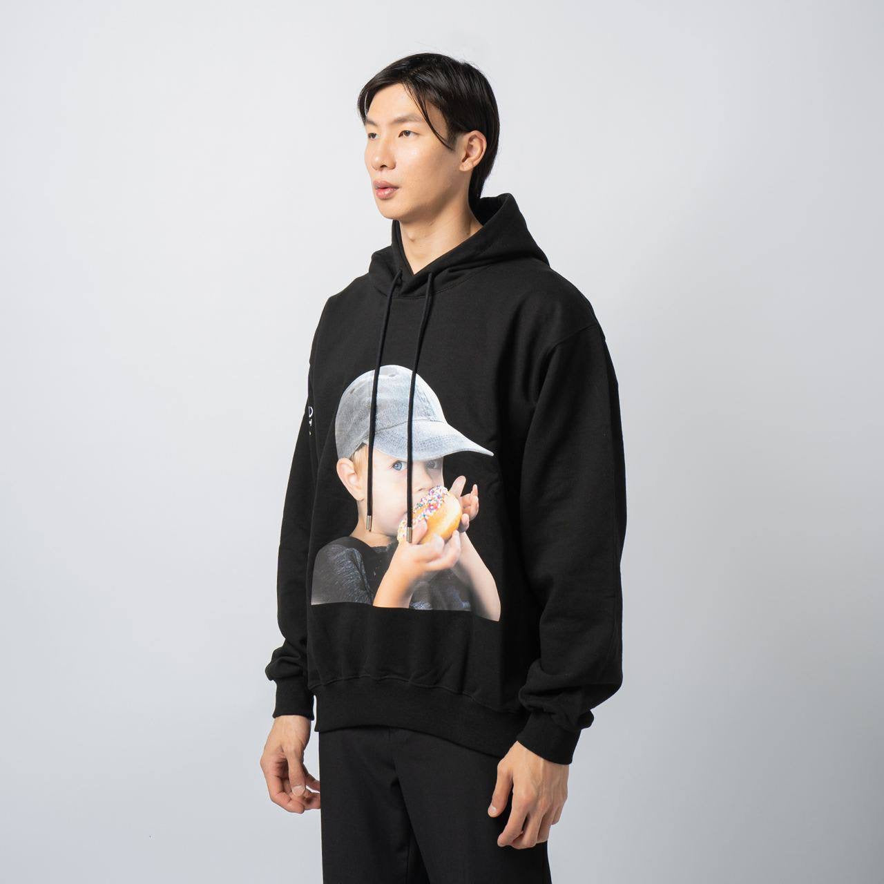 ADLV HOODIE CAP BABY BLACK