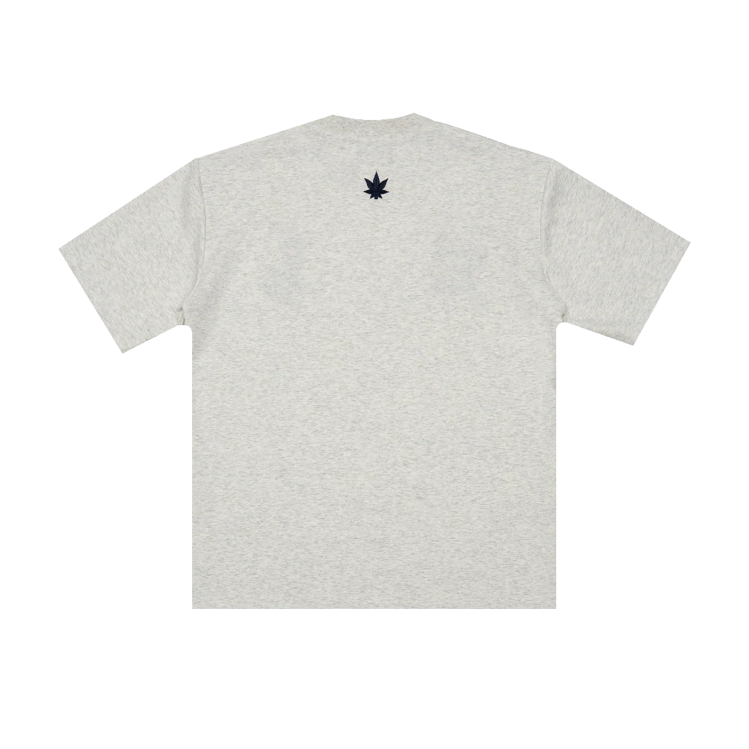 STONED & CO 26: DARK HORSE POLO GREY TEE