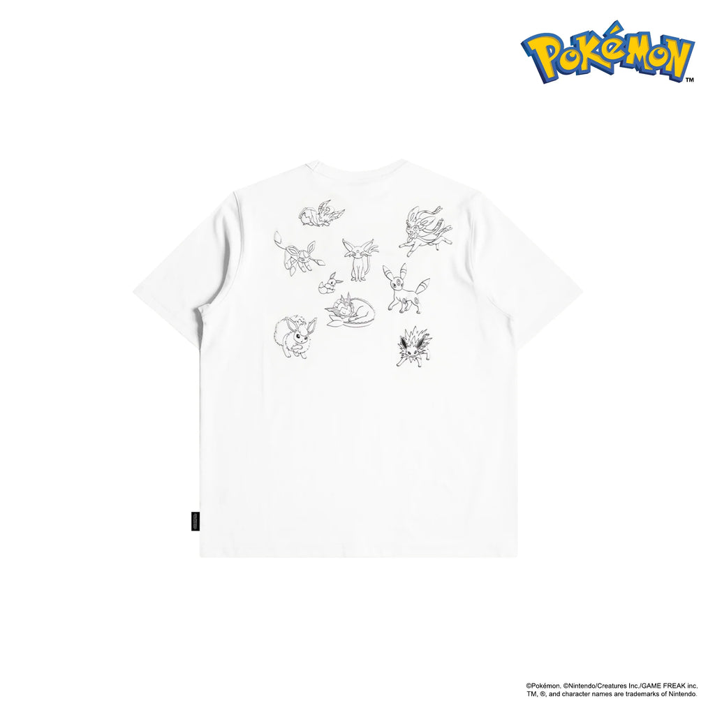TNTCO EEVEELUTIONS TEE WHITE