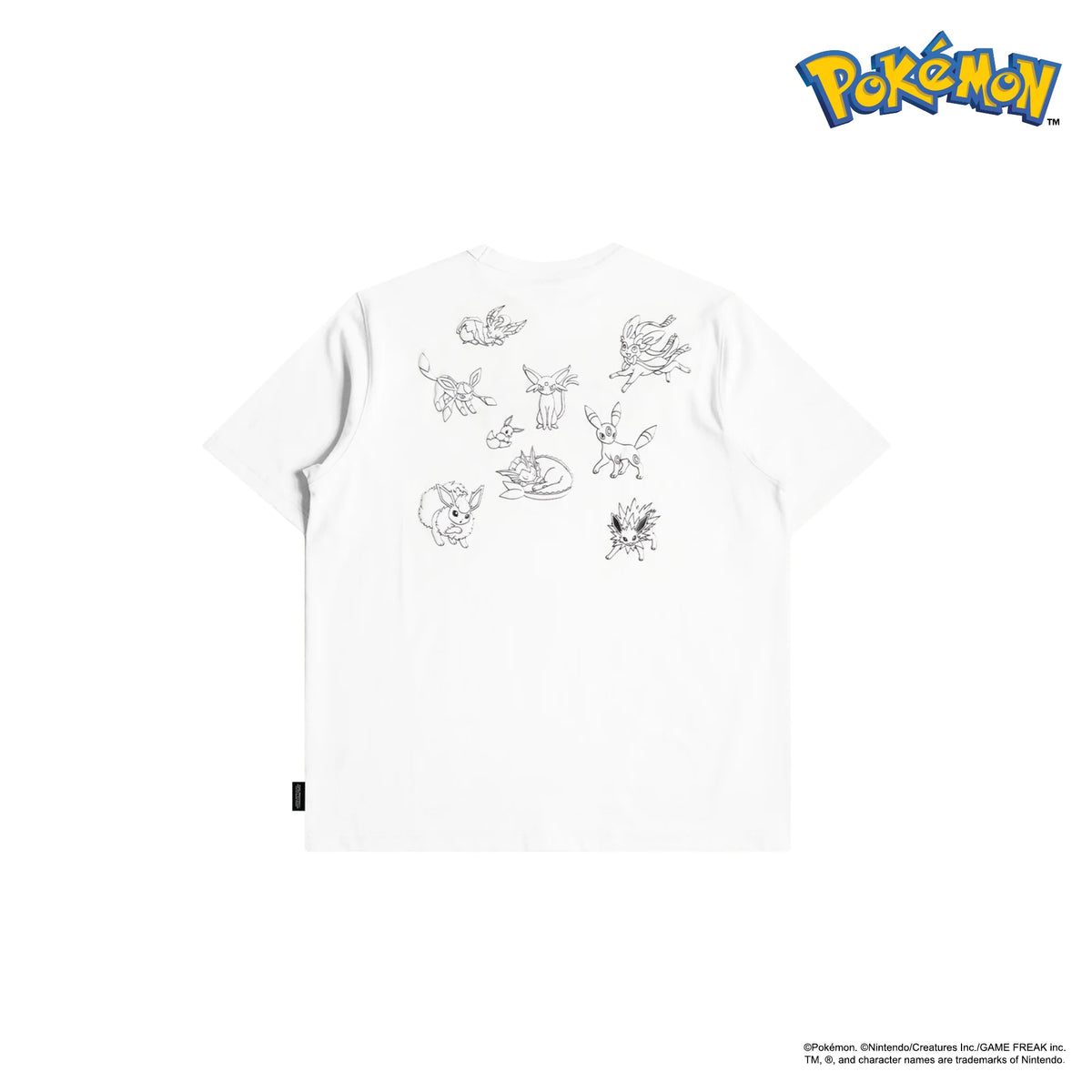 TNTCO EEVEELUTIONS TEE WHITE