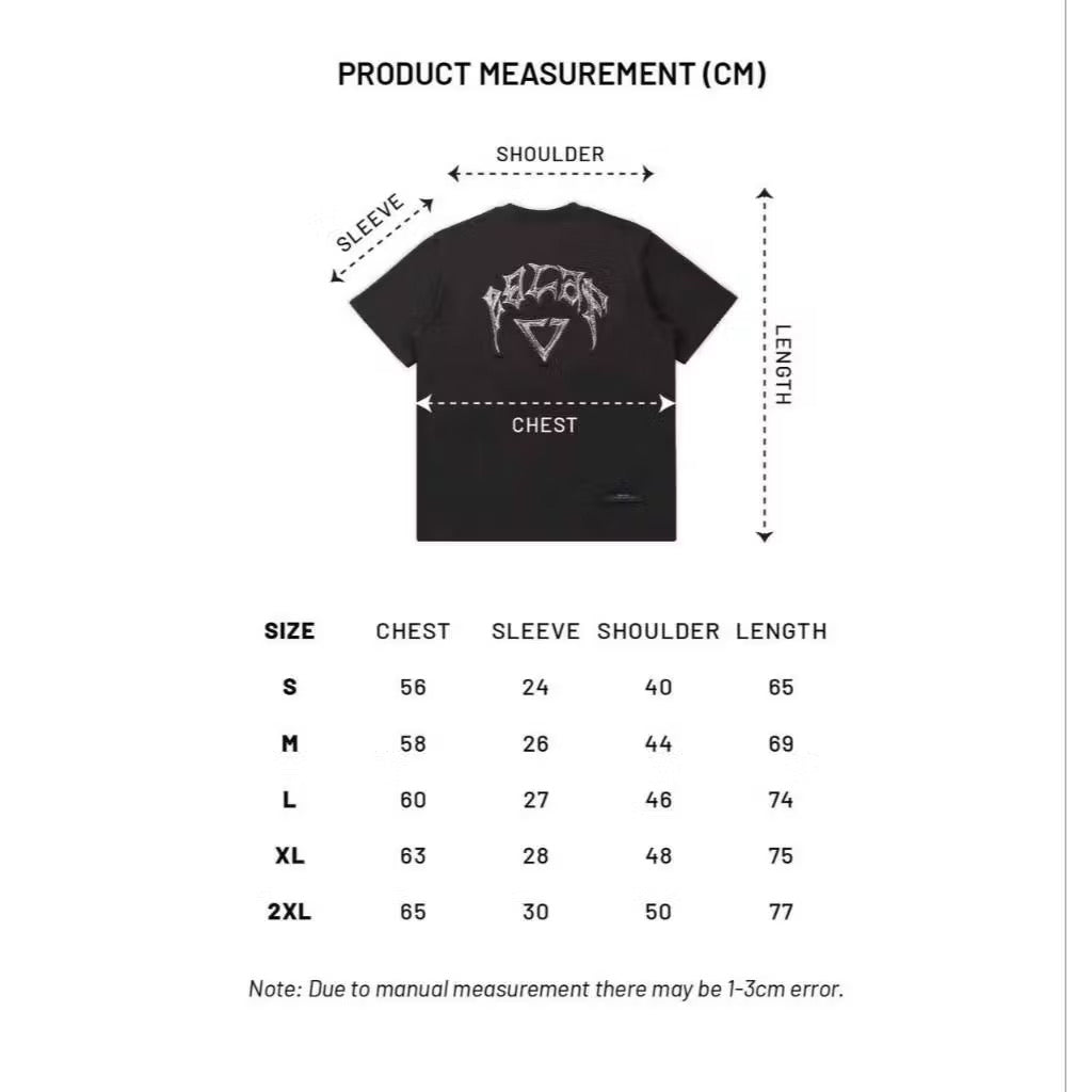 EGLAF RC FABRIC STITCH TEE DARK GREY