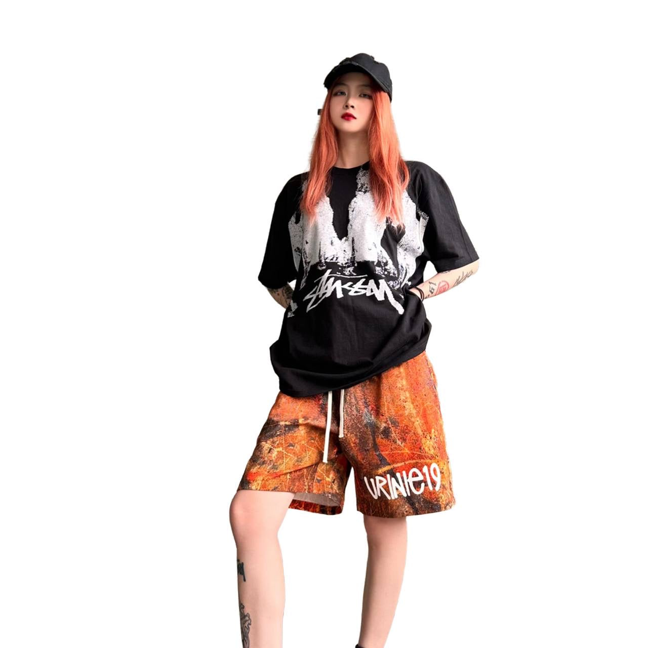 Stüssy Dobermans Tee Black