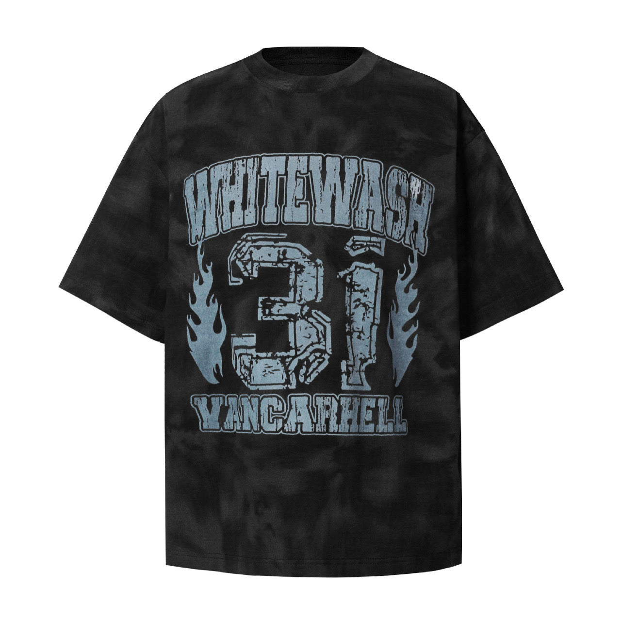 WHITEWASH 31 BLACK T SHIRT (PRE-ORDER)