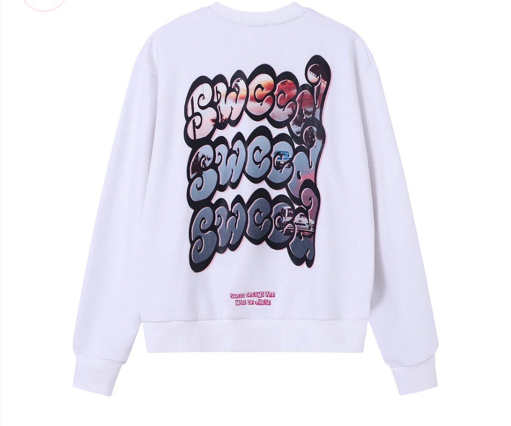 SWEED IRIEWATA x SWEED SWEATER WHITE