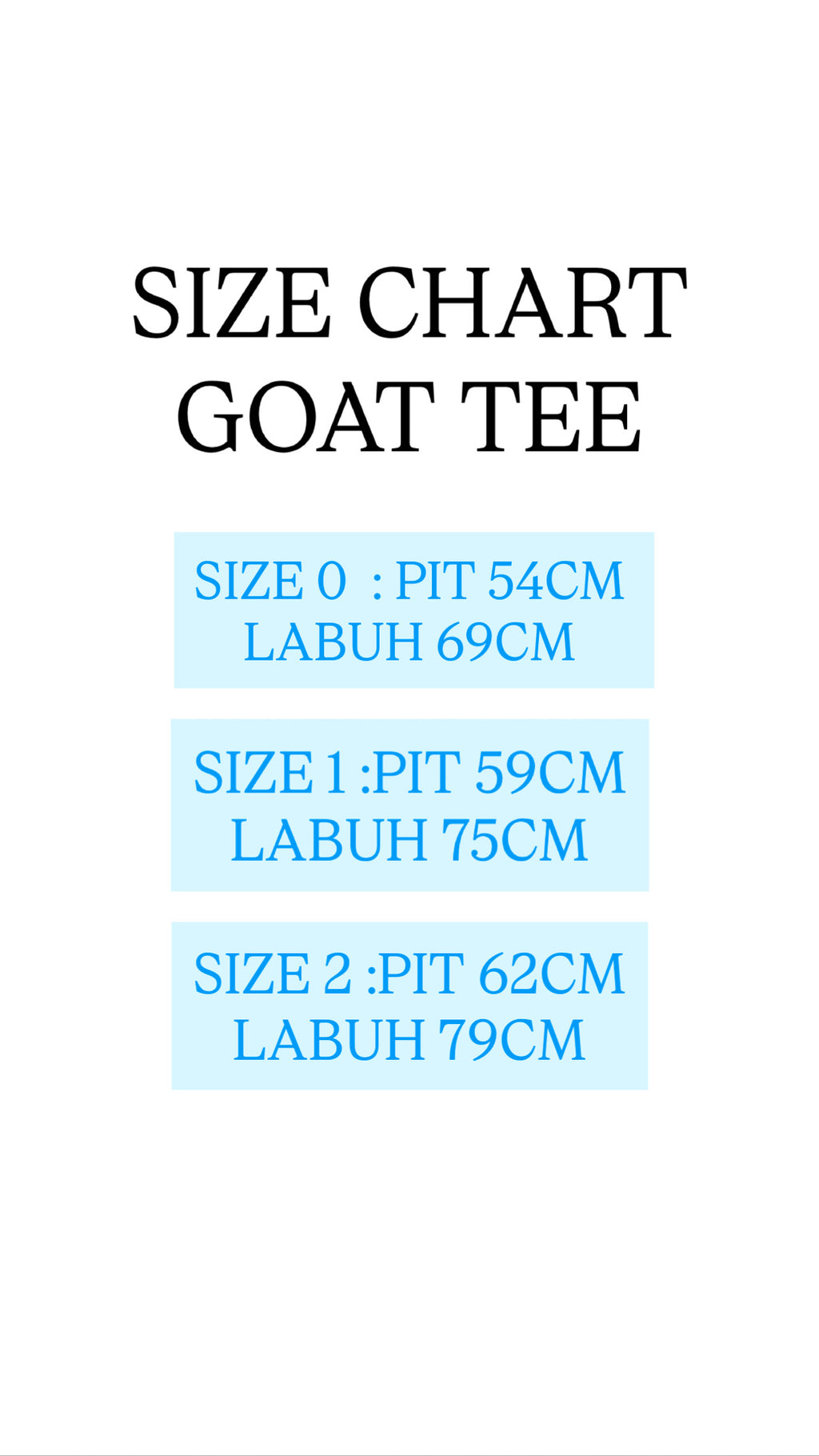 GOAT BIAR LAMBAT ASAL GOAT V2 TEE WHITE