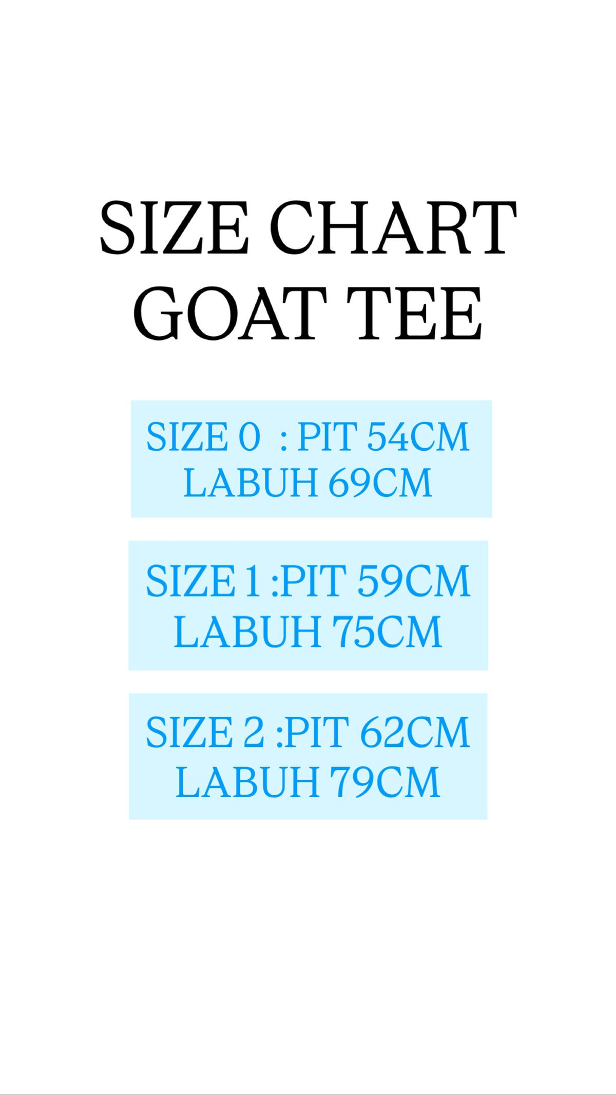 GOAT BIAR LAMBAT ASAL GOAT V2 TEE WHITE