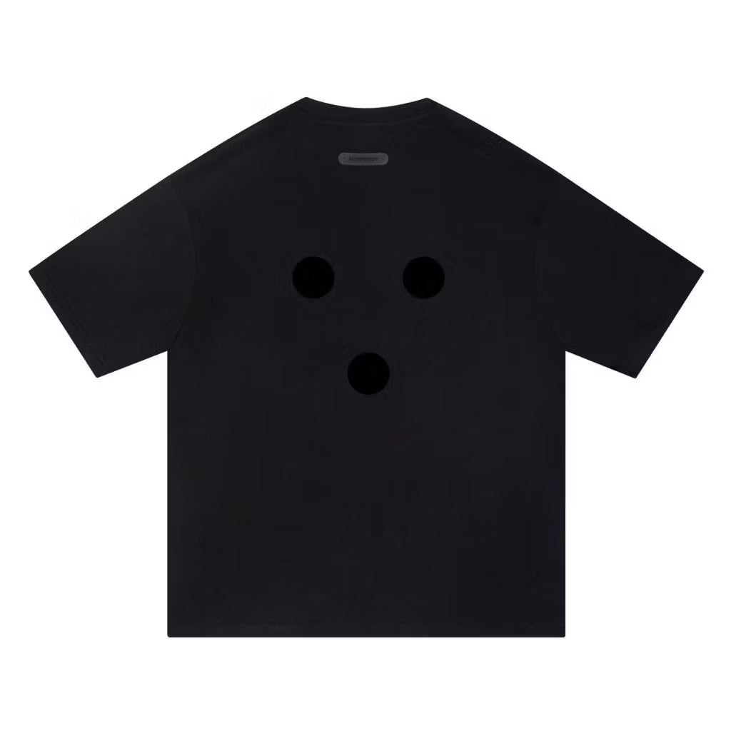 INNERSECT THE THREE LOGO WITH 3 DOTS BLACK T SHIRT