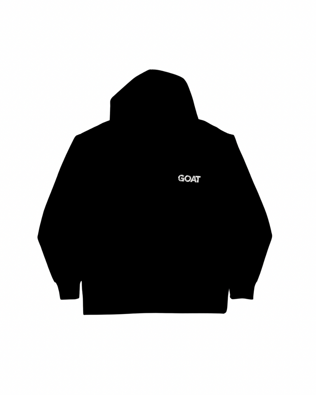 GOAT LIQUID METAL HOODIE BLACK
