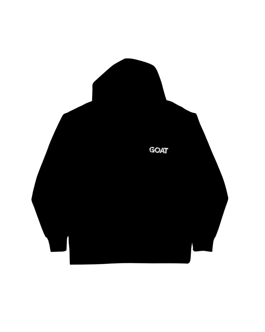 GOAT LIQUID METAL HOODIE BLACK