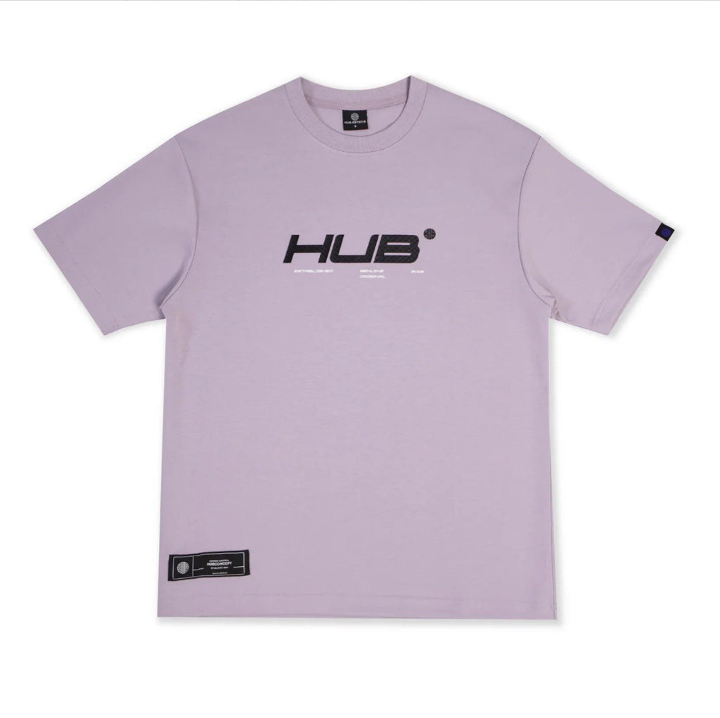 HUB RACEWAY TEE PURPLE