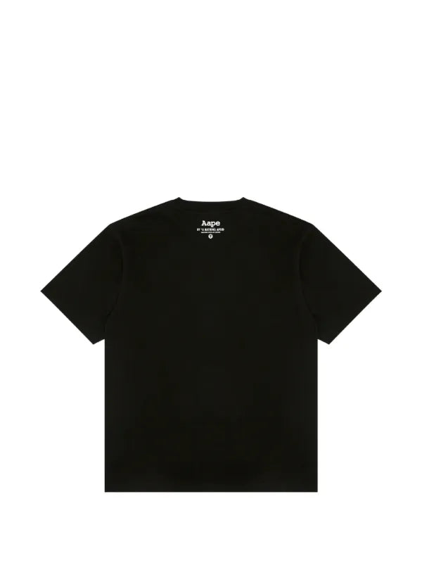 BAPE AAPE CAMO TEE BLACK