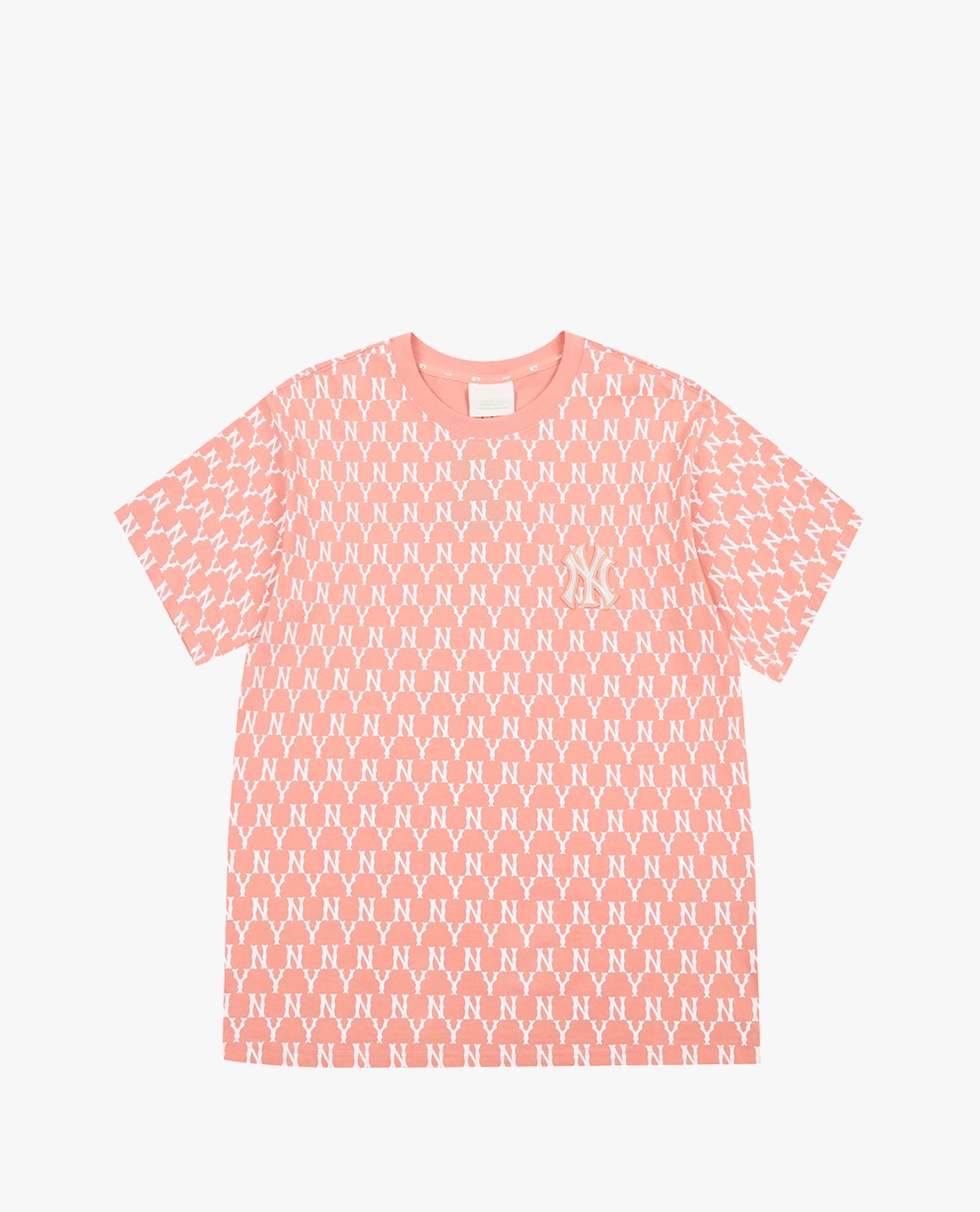 MLB Full Monogram Tee Pink