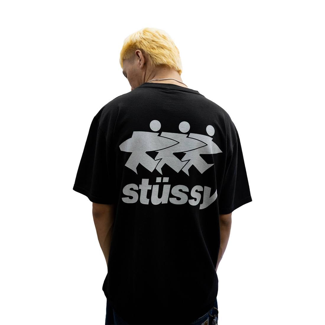 Stüssy Surfwalk Pigment Dyed Tee Black