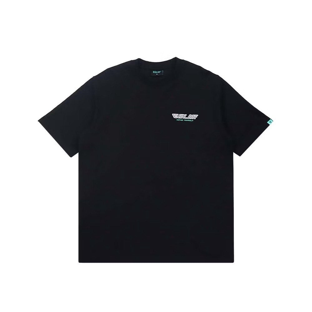 EGLAF Basic Triangle Logo Tee - Black
