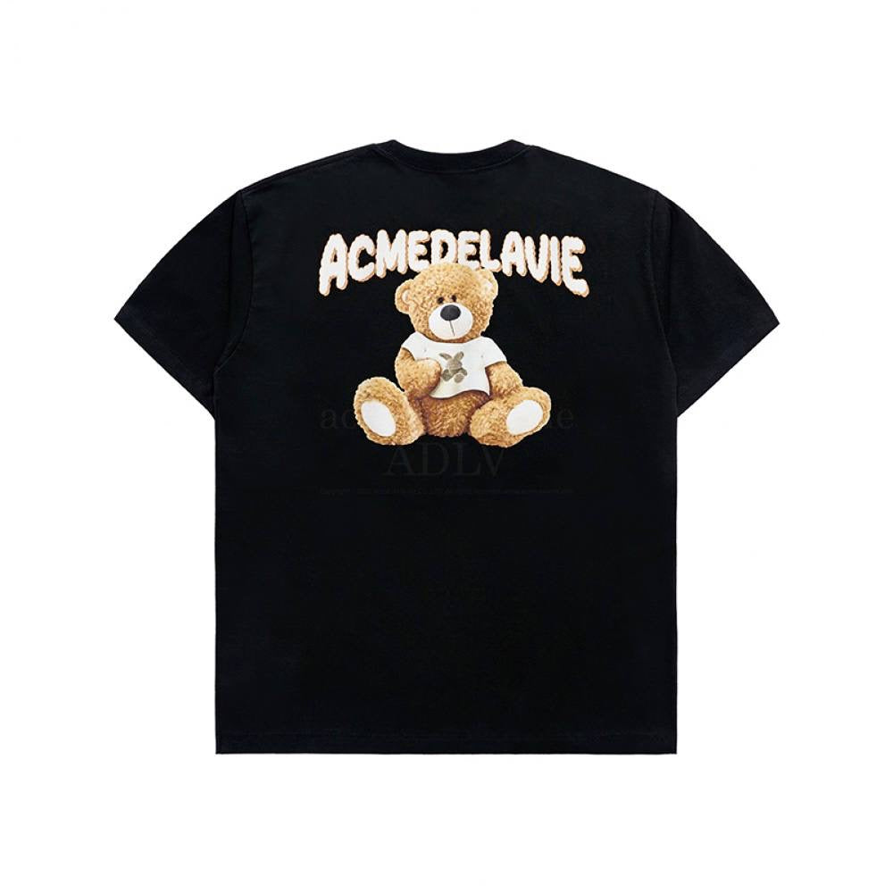 ADLV BEAR BLACK TEE