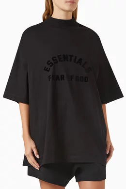 ESSENTIALS SS23 T SHIRT JET BLACK