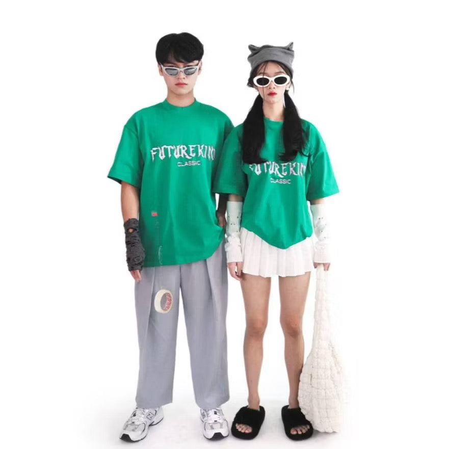 FUTURE KIND CLASSIC LIGHT GREEN TEE