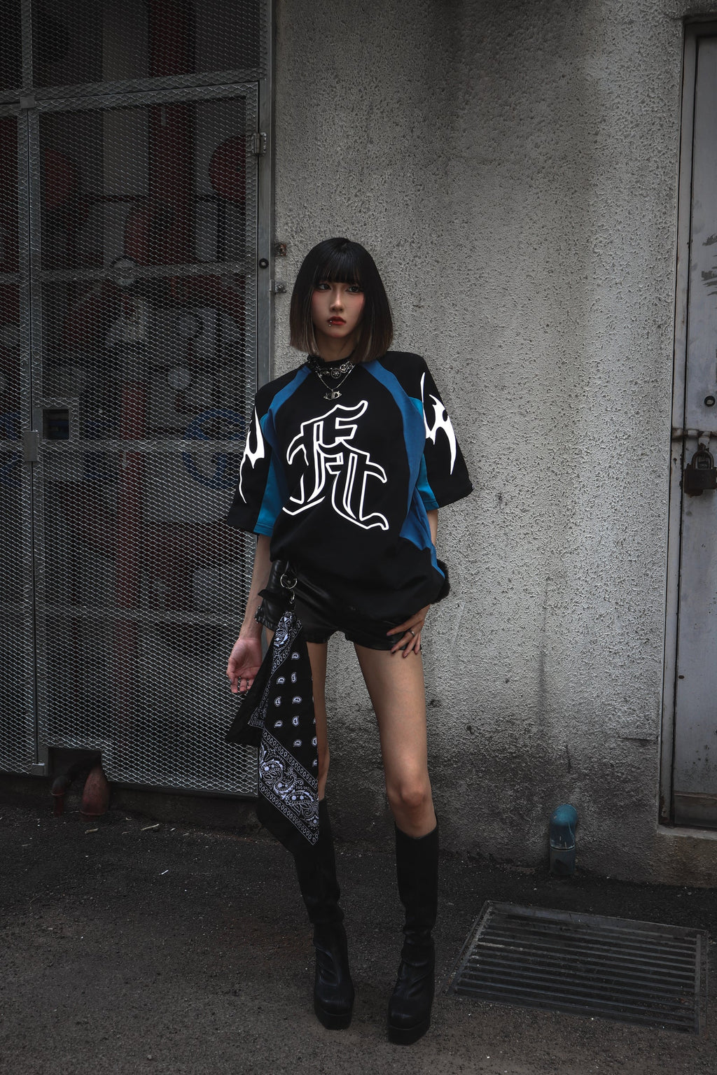 FRDCO 3M REFLECTIVE PHANTOM TEE BLUE