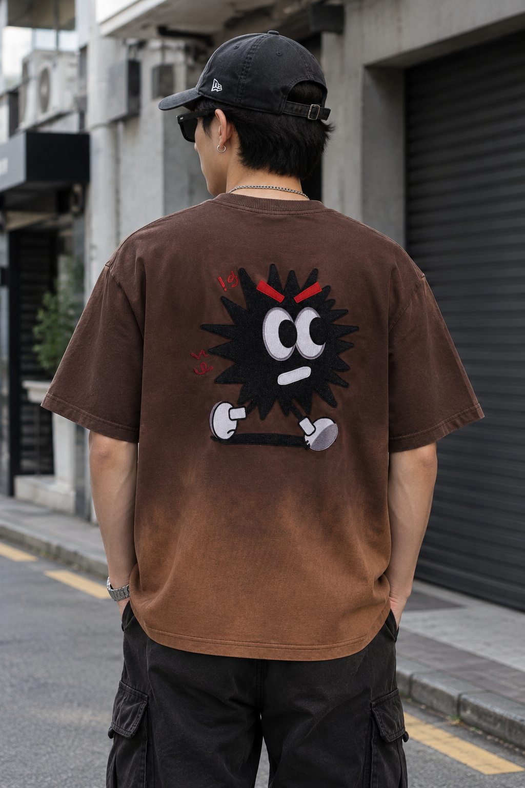 KEYNOTE Emocean Mad Tee Brown