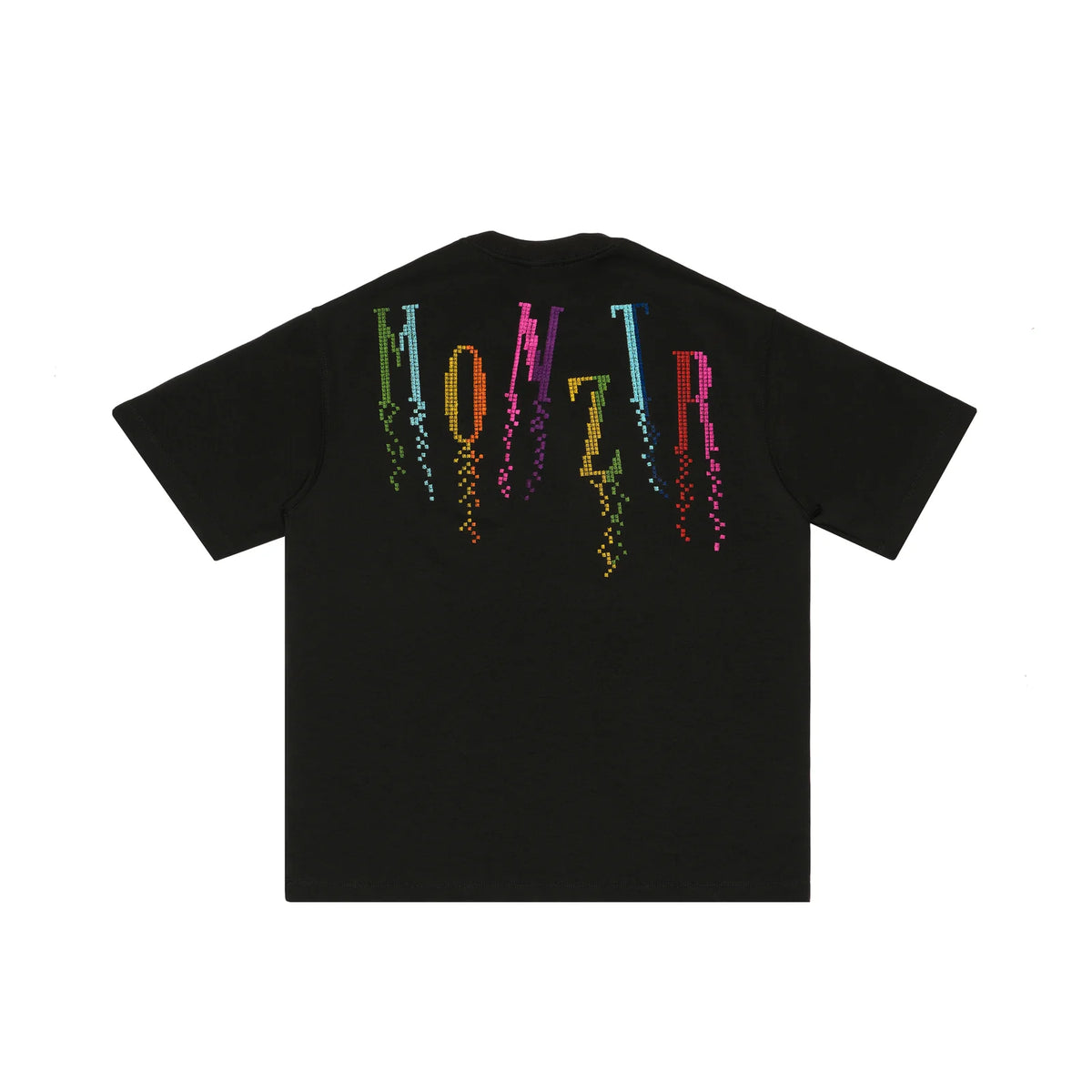 MONZTR PIXEL TEE BLACK