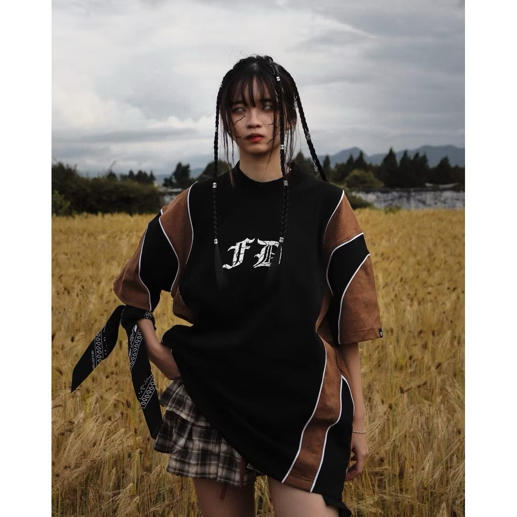 FRDCO PRO CNS WASHED TEE BROWN