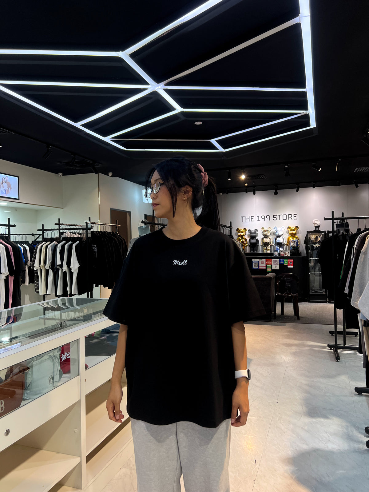 MEDL LIVE LIFE TEE BLACK