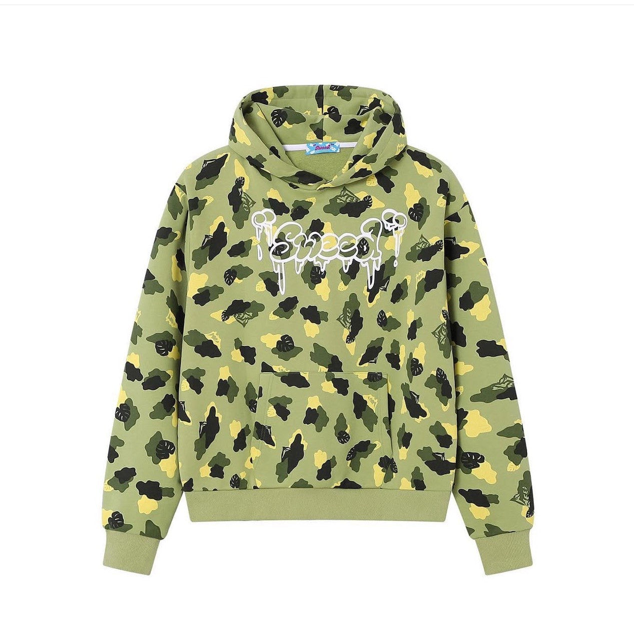 SWEED CAMO HOODIE GREEN