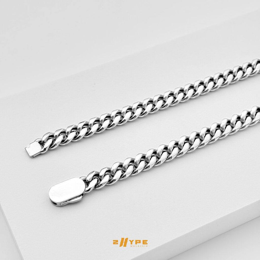 Stainless Steel Miami Cuban Chain 10mm