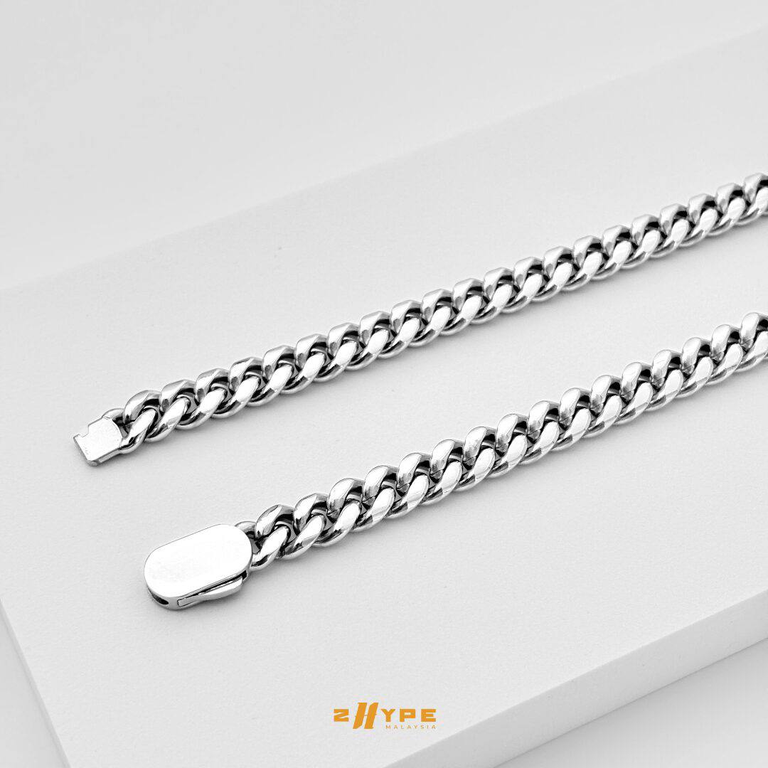 Stainless Steel Miami Cuban Chain 10mm