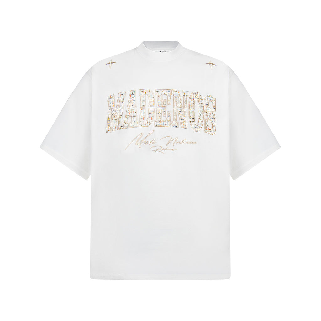 MADENOS EMBROIDERY T SHIRT (PRE-ORDER)