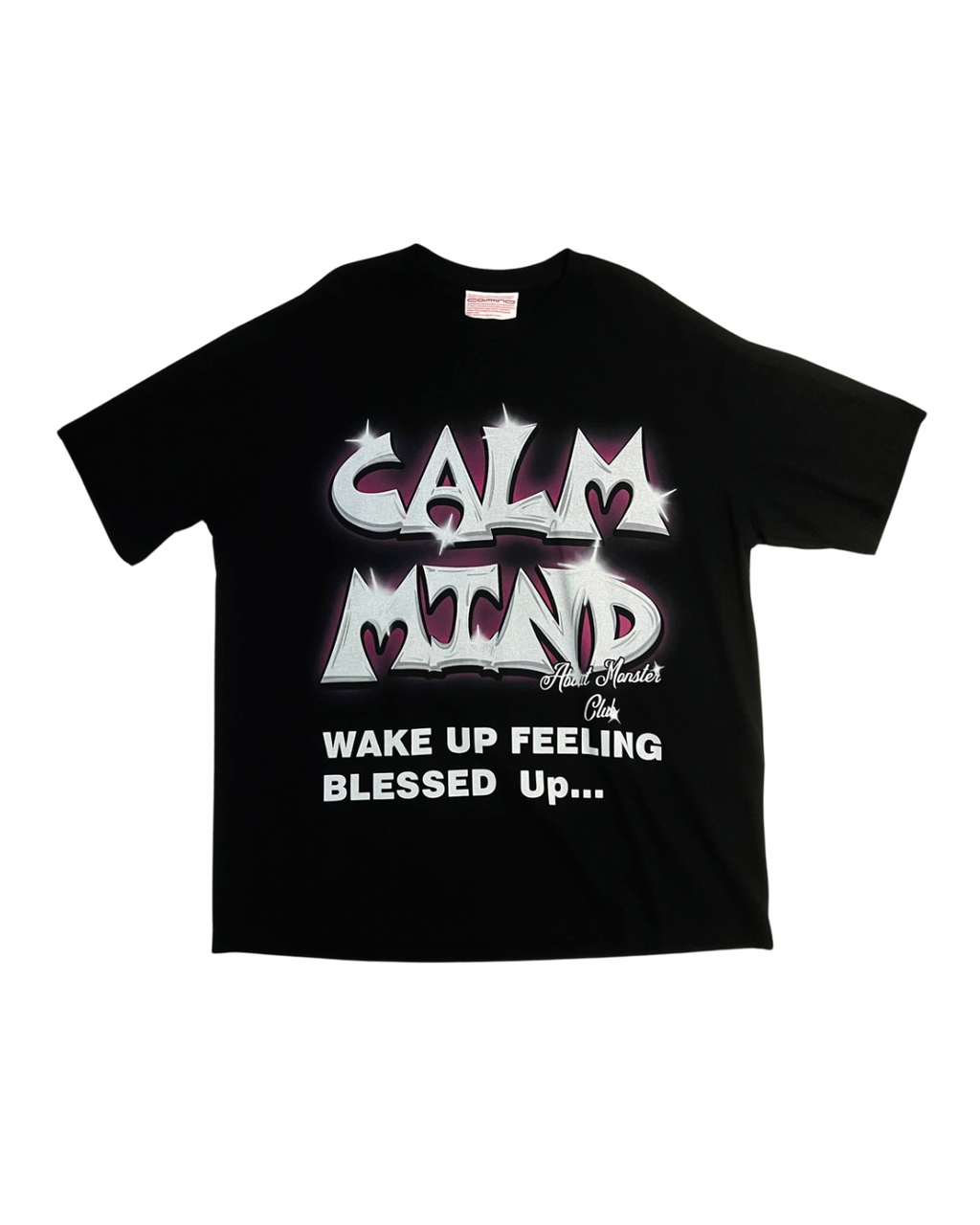 CALMMIND Shining Metal Tee Black