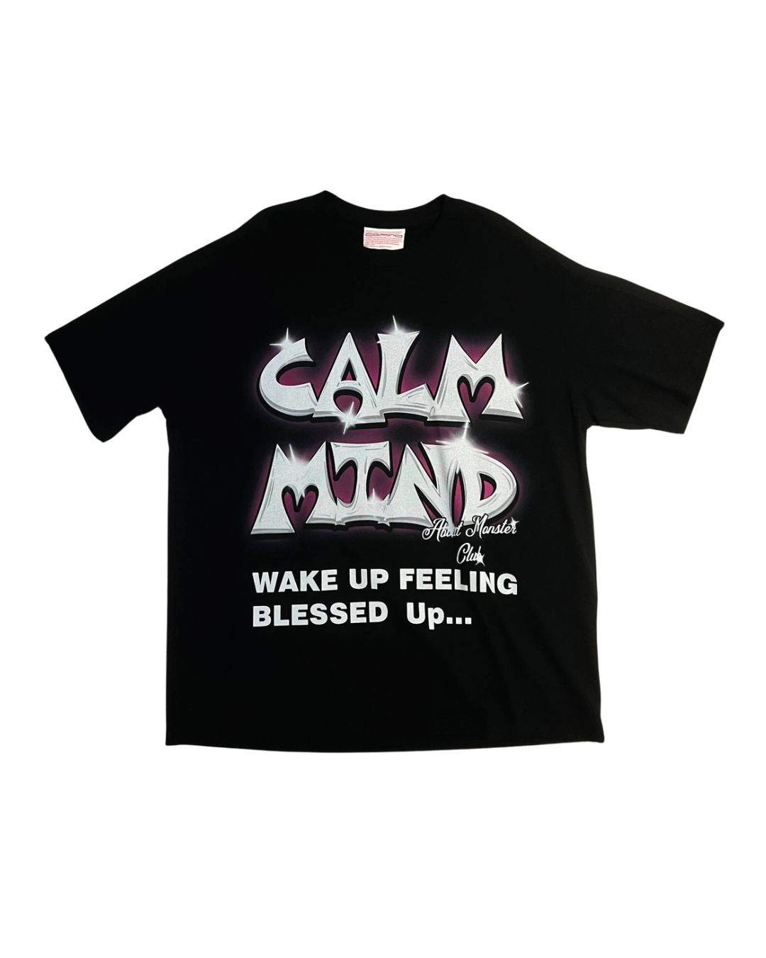 CALMMIND Shining Metal Tee Black
