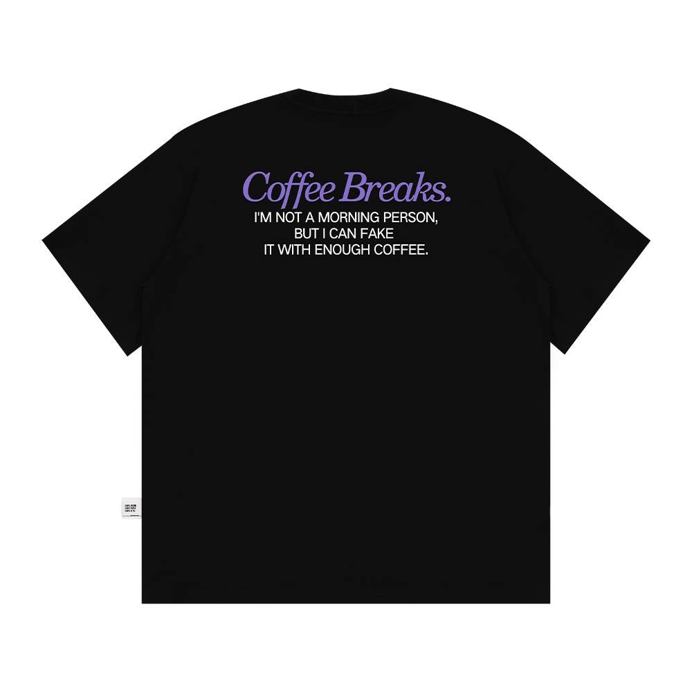 BELLKENIDEA COFFEEBREAKS TEE BLACK