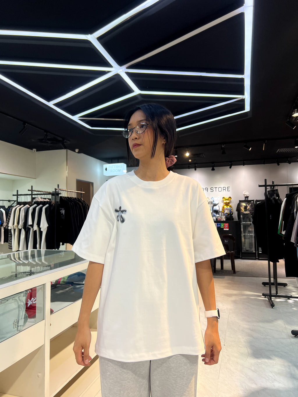 GOAT SIGNATURE TEE WHITE