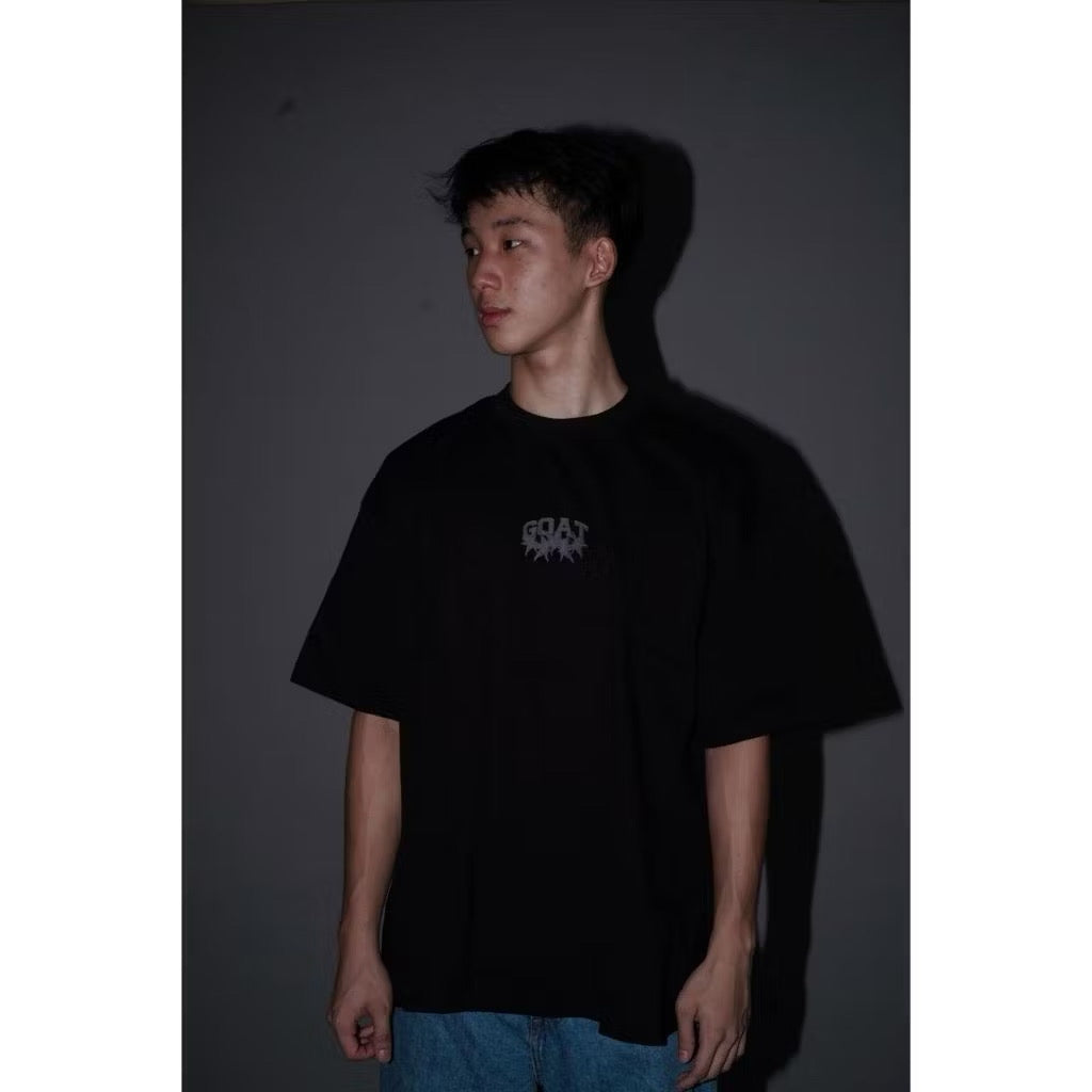 GOAT DARK MODE BLACK T SHIRT