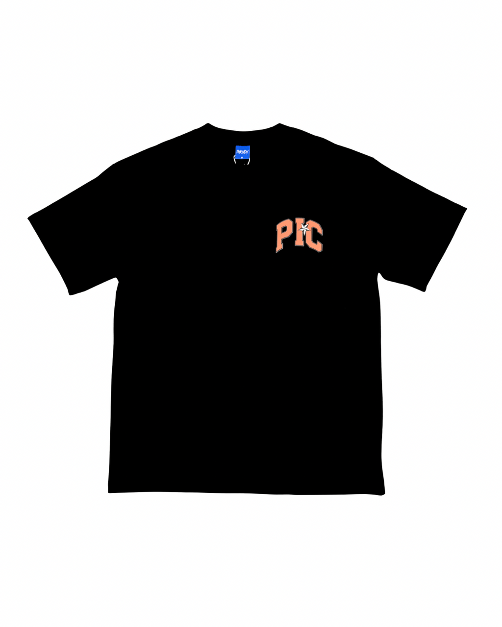 PARODY SMILEY FACE DESIGN 054 BLACK T SHIRT