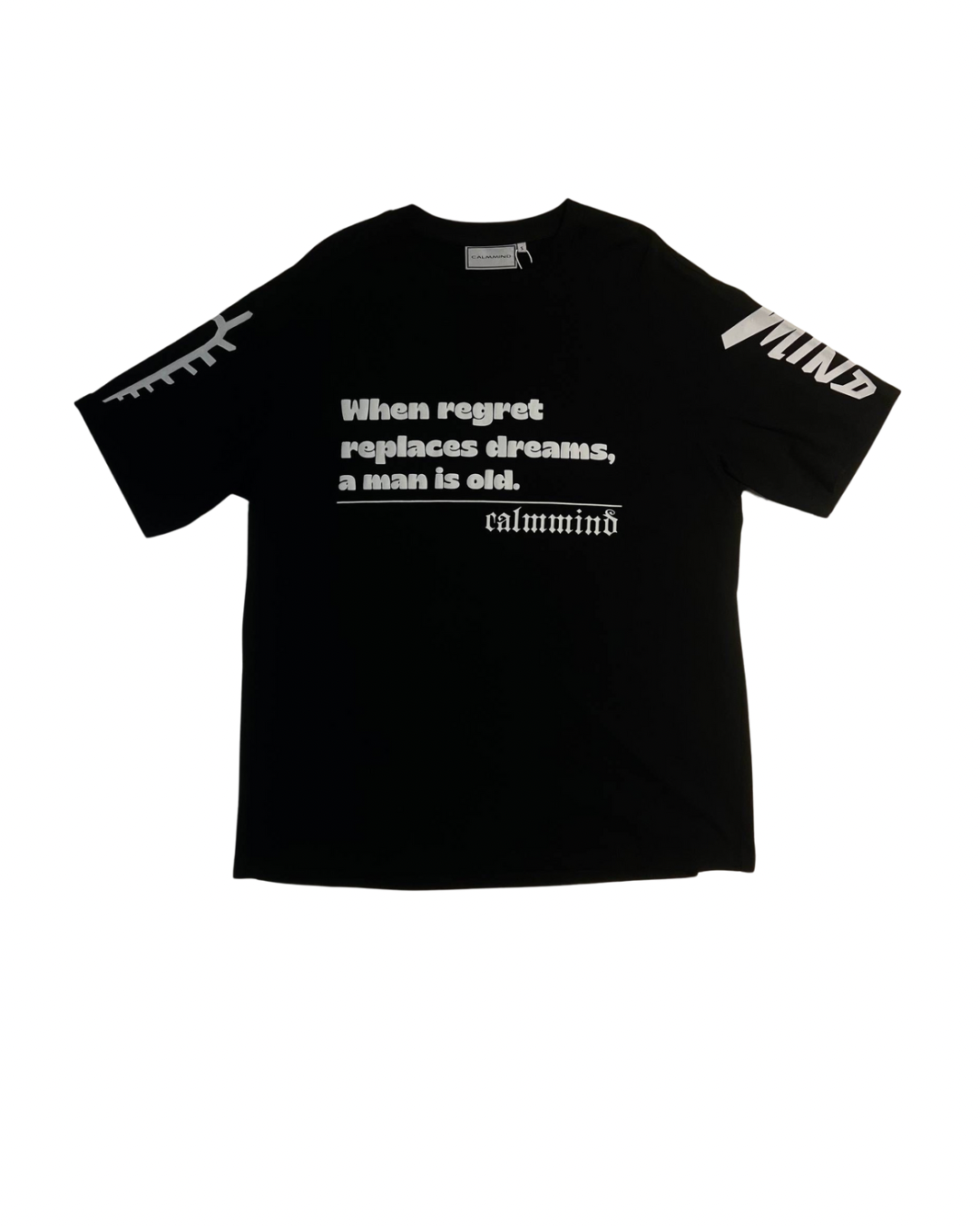 Calmmind Regrets Monster T-shirt Black