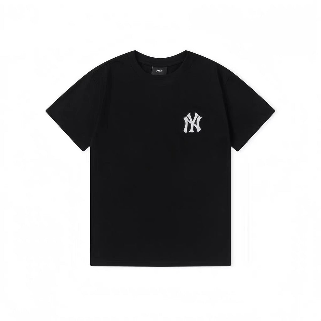 MLB PRINTED GREY LOGO TEE BLACK