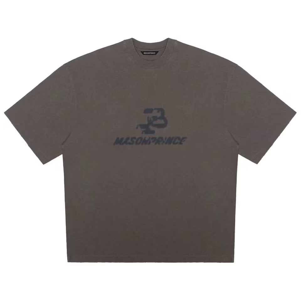 MASONPRINCE MESSED UP BROWN TEE
