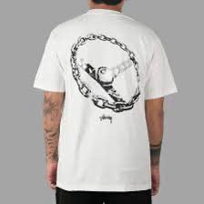 Stüssy Chain-Link T-shirt White