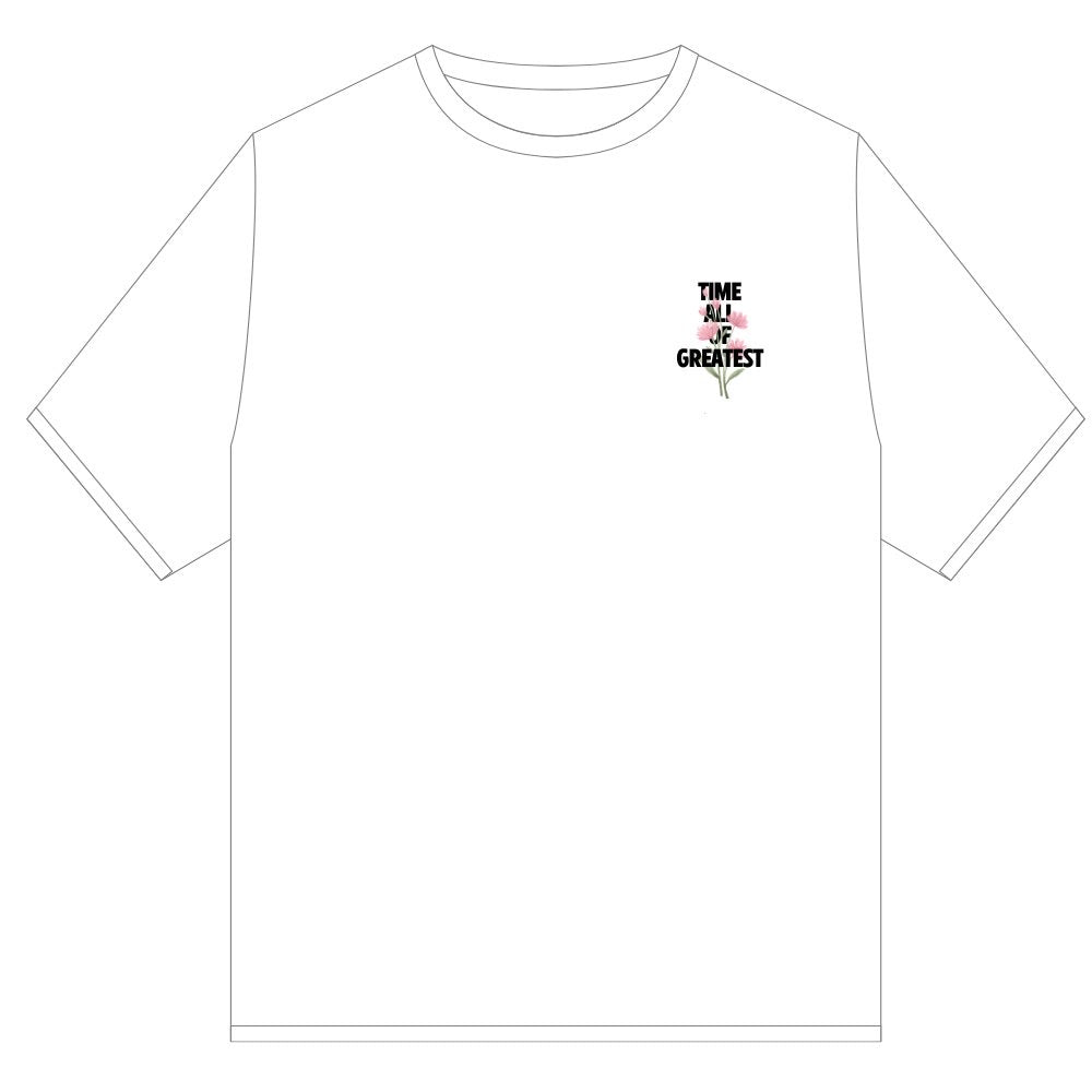 GOAT FLOWER TEE SHIRT WHITE
