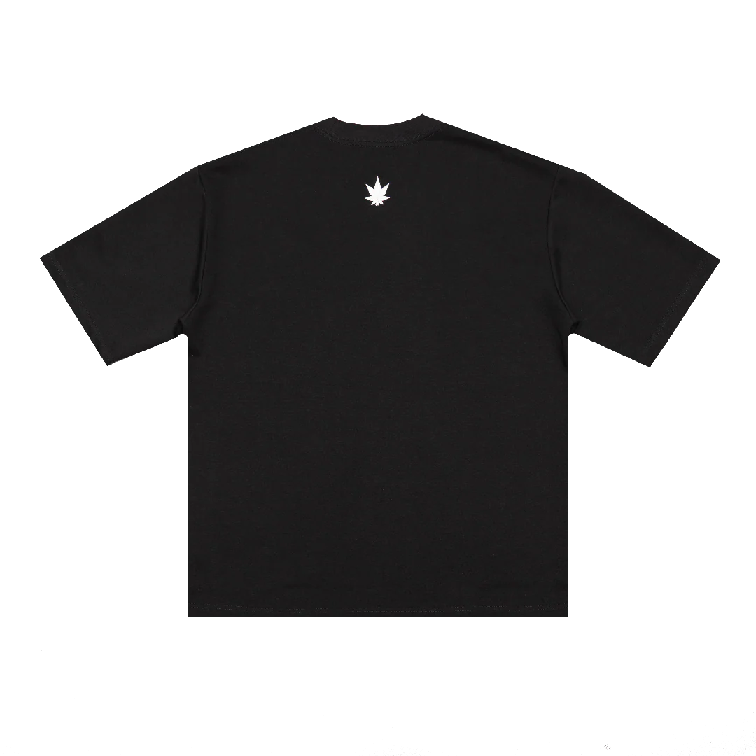 STONED & CO 26: DARK HORSE POLO BLACK TEE