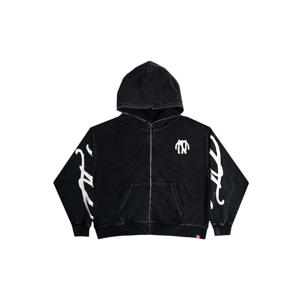 TNTCO AFTER DARK LOGO HOODIE BLACK