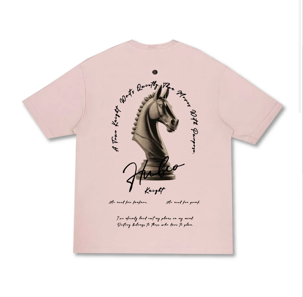 HUBCO KNIGHT MOVE TEE PINK