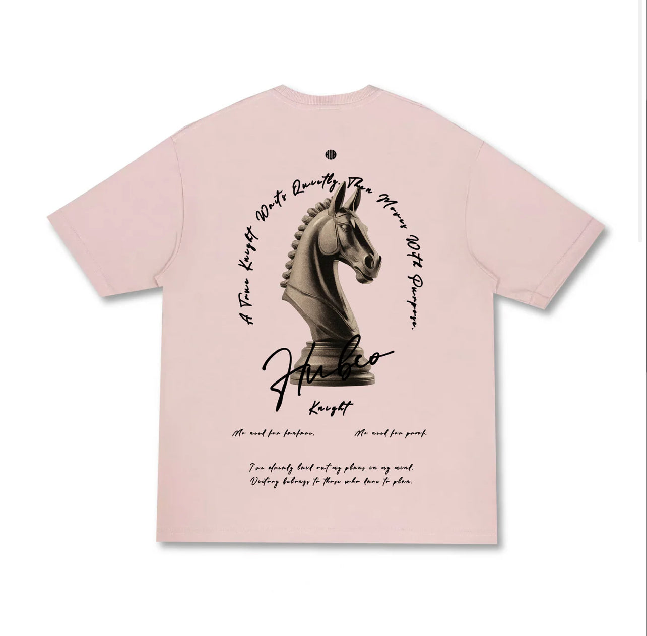 HUBCO KNIGHT MOVE TEE PINK
