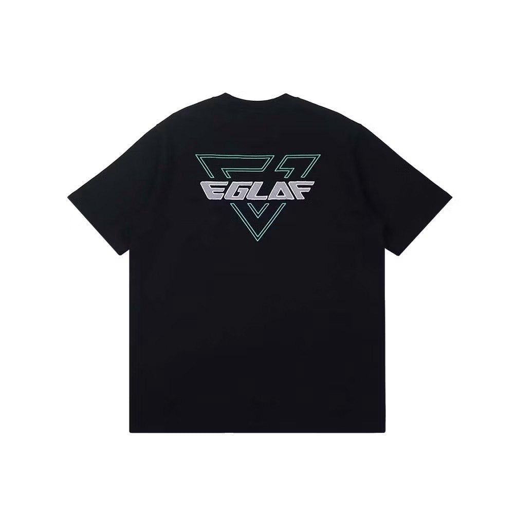 EGLAF Basic Triangle Logo Tee - Black