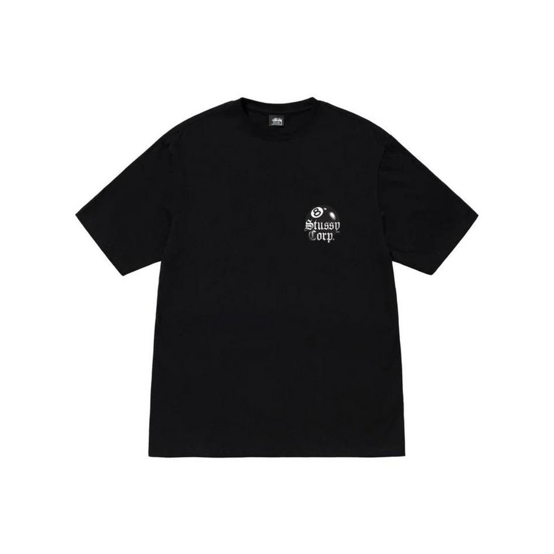 Stüssy 8 Ball Corp Tee Black
