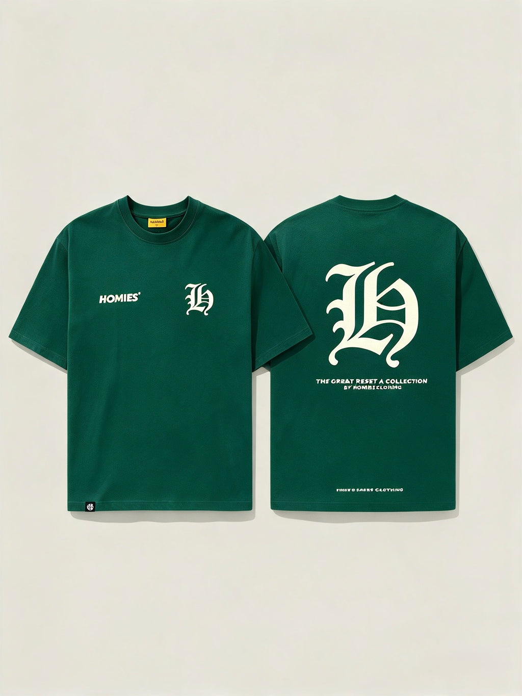 HOMIES 019 GREEN TEE